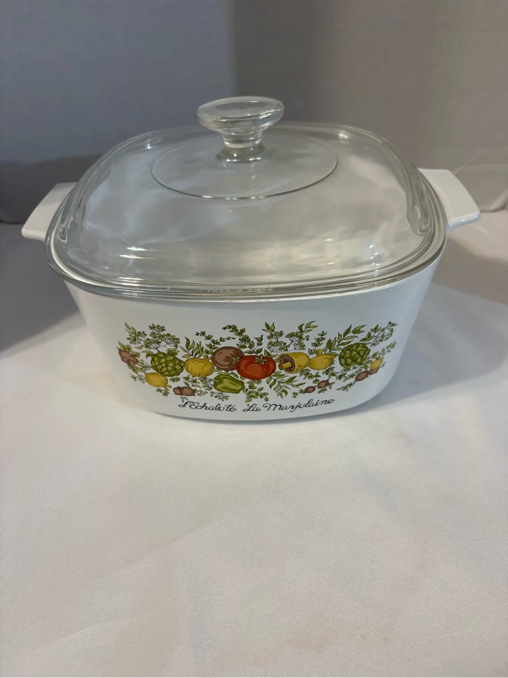 CorningWare casserole dish 